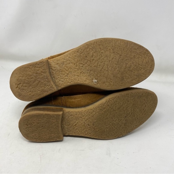 Fat Face Boots Women’s 39 Brown Suede Maine Wool Fleece Made in Portugal US8 - Picture 4 of 8